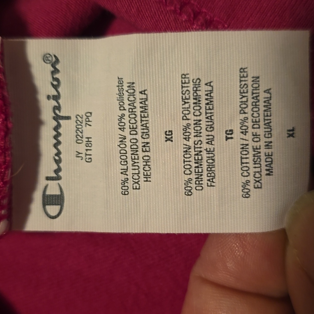 Champion Women's' Magenta T-Shirt - Picture 8 of 9